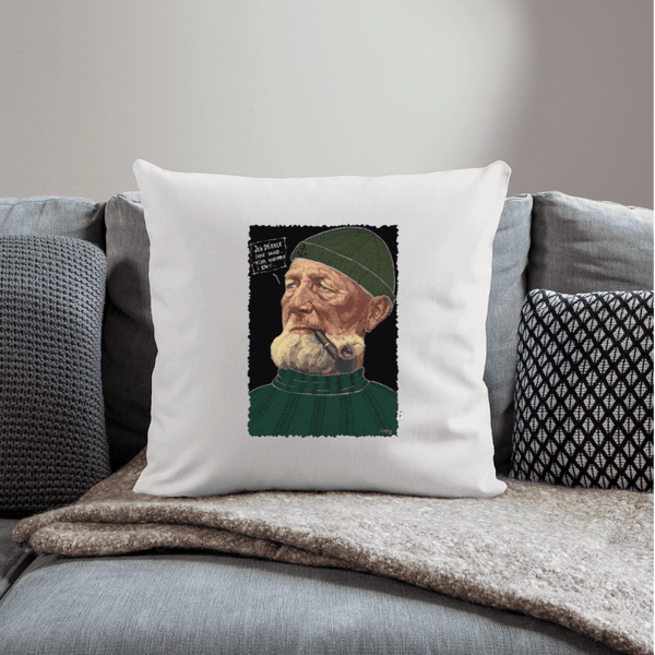 Anker Bådsmand - Sofapude - Sofapude med fyld 44 x 44 cm - naturhvid - Dajlig