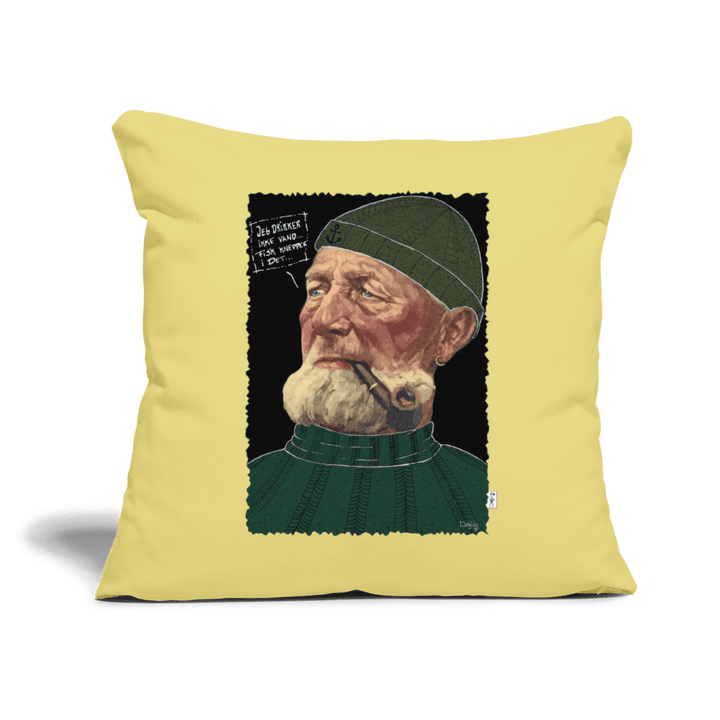 Anker Bådsmand - Sofapude - Sofapude med fyld 44 x 44 cm - støvet gul - Dajlig