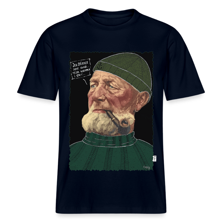 Anker Bådsmand - Unisex T-shirt - Stanley/Stella Relaxed Fit økologisk unisex - T-shirt Sparker - navy - Dajlig