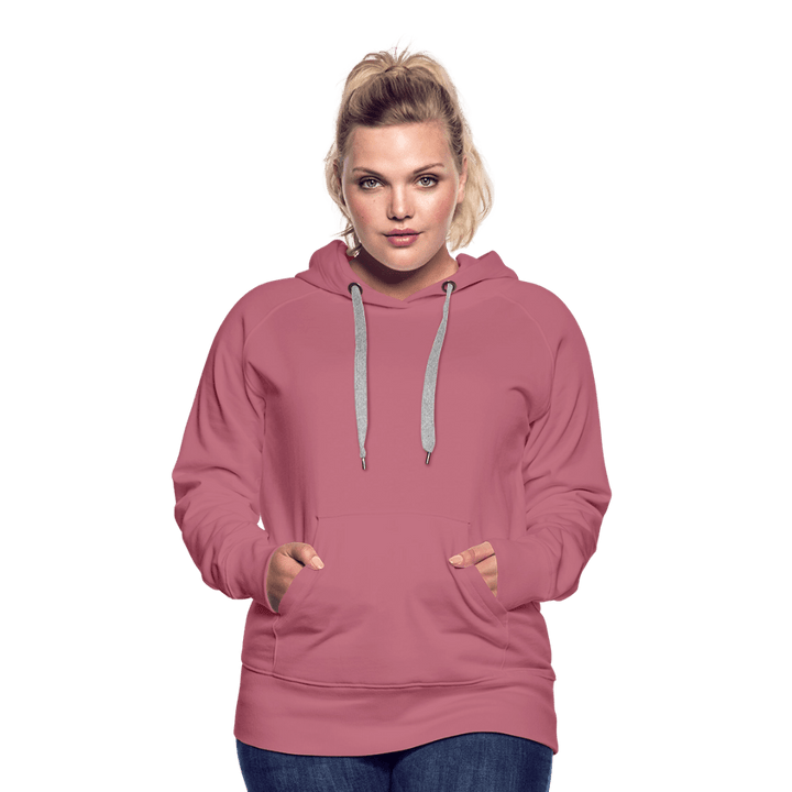 AvoCardio - Dame Hættetrøje - Dame Premium hættetrøje - rødviolet - Dajlig