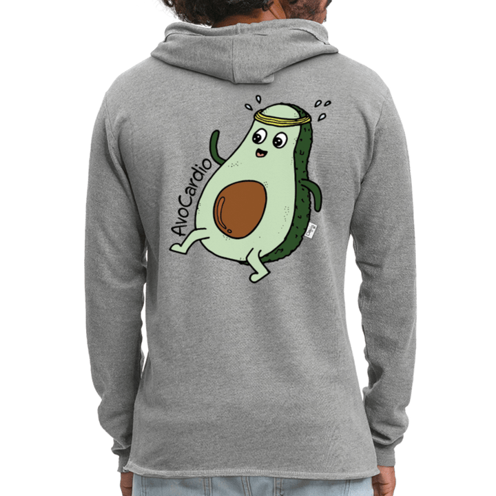 AvoCardio - Let Unisex Hættetrøje - Let sweatshirt med hætte, unisex - charcoal - Dajlig.dk