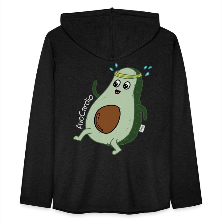 AvoCardio - Let Unisex Hættetrøje - Let sweatshirt med hætte, unisex - charcoal - Dajlig.dk