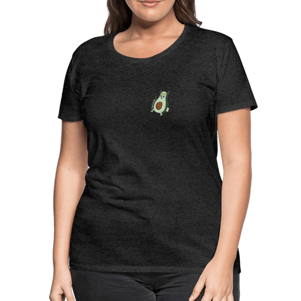 AvoCardio - Premium Dame T-shirt - Dame premium T-shirt - charcoal - Dajlig