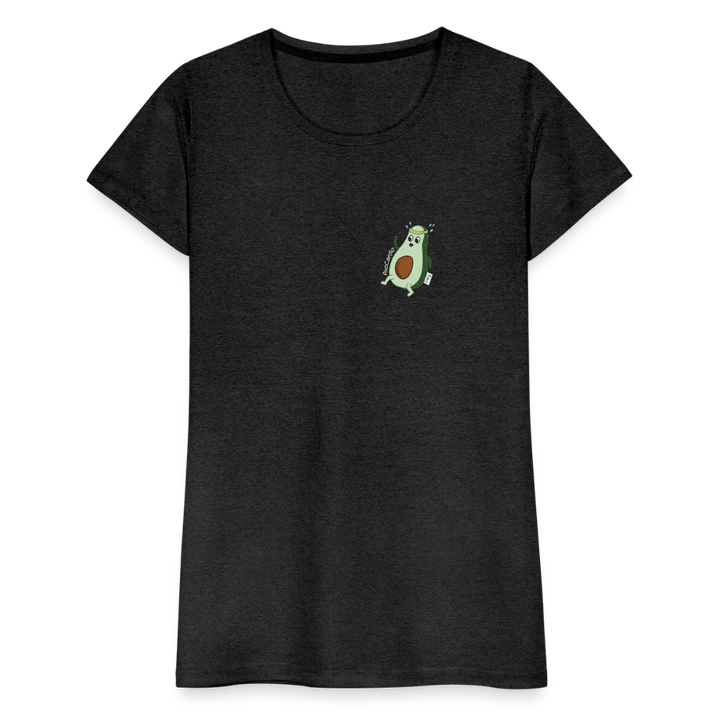 AvoCardio - Premium Dame T-shirt - Dame premium T-shirt - charcoal - Dajlig