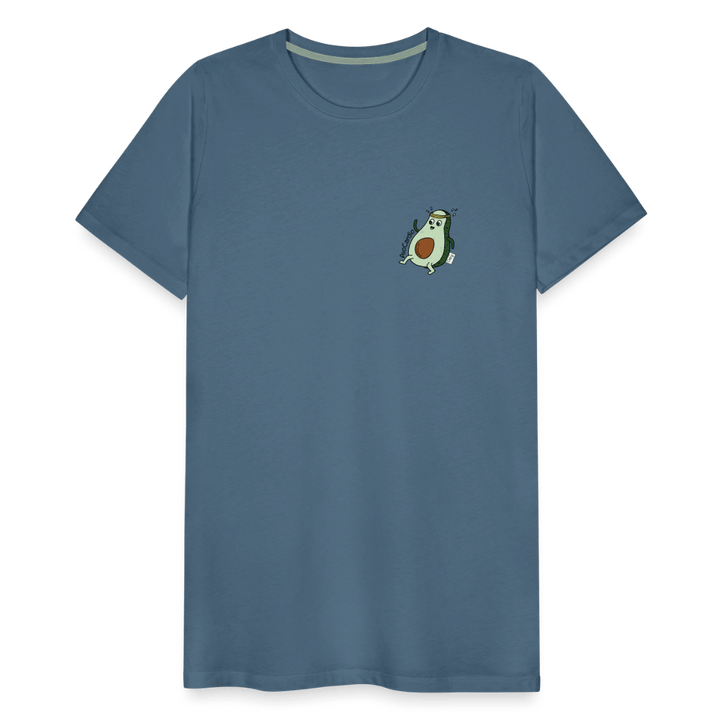 AvoCardio - Premium Herre T-shirt - Herre premium T-shirt - gråbrun - Dajlig.dk