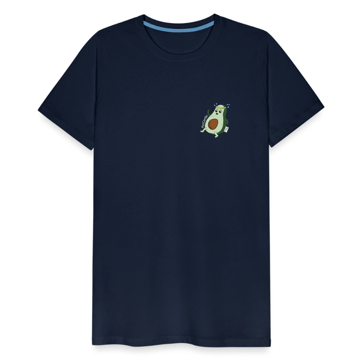 AvoCardio - Premium Herre T-shirt - Herre premium T-shirt - marineblå - Dajlig.dk