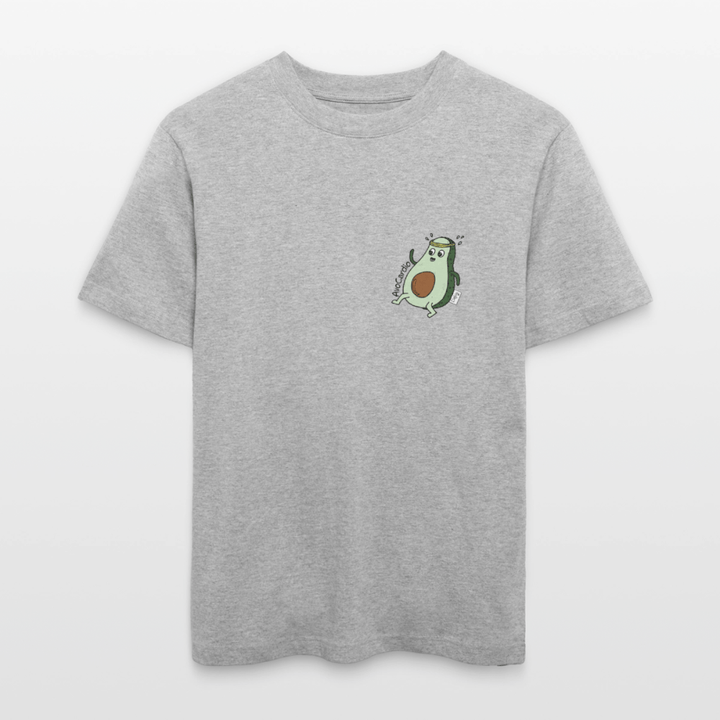 AvoCardio - Unisex T-shirt - Stanley/Stella Relaxed Fit økologisk unisex - T-shirt Sparker - grå meleret - Dajlig.dk