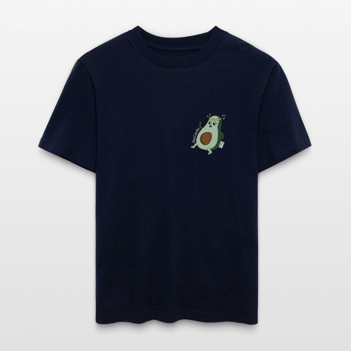 AvoCardio - Unisex T-shirt - Stanley/Stella Relaxed Fit økologisk unisex - T-shirt Sparker - navy - Dajlig.dk