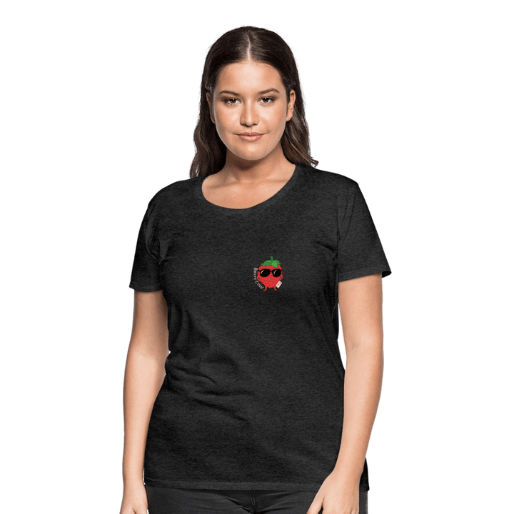 Berry Cool - Premium Dame T-shirt - Dame premium T-shirt - charcoal - Dajlig.dk