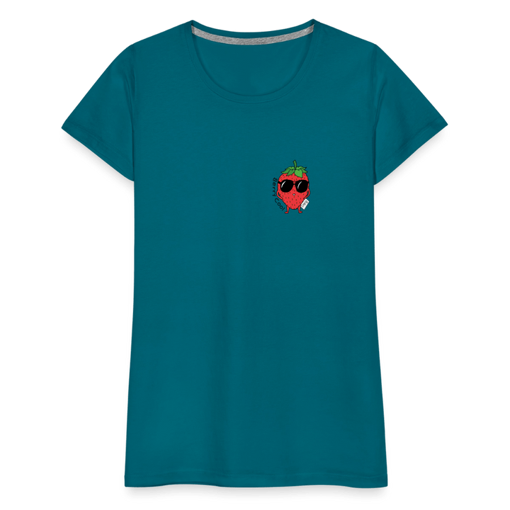 Berry Cool - Premium Dame T-shirt - Dame premium T-shirt - hvid - Dajlig