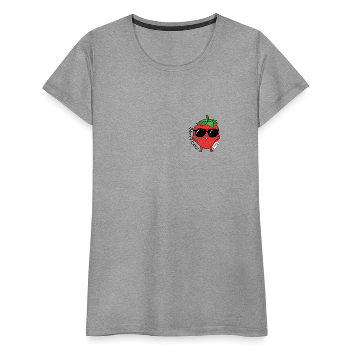 Berry Cool - Premium Dame T-shirt - Dame premium T-shirt - marineblå - Dajlig.dk