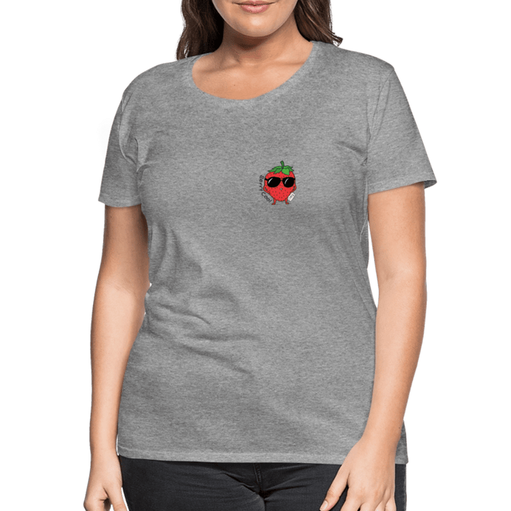 Berry Cool - Premium Dame T-shirt - Dame premium T-shirt - marineblå - Dajlig.dk