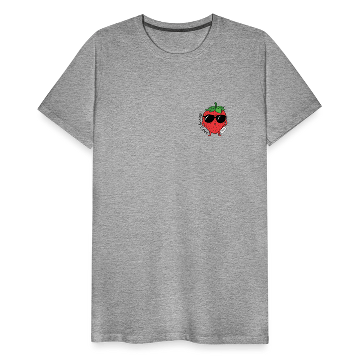 Berry Cool - Premium Herre T-shirt - Herre premium T-shirt - blågrå - Dajlig.dk