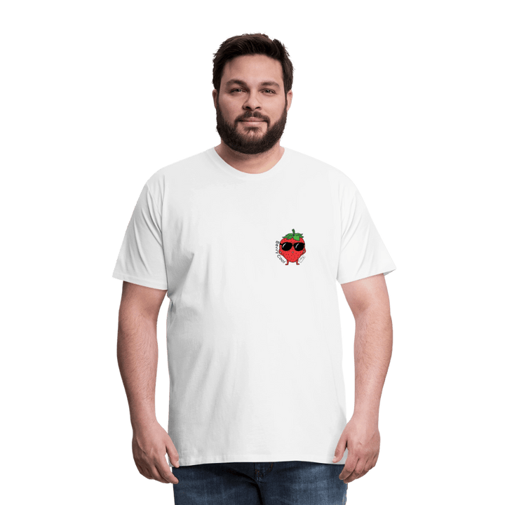 Berry Cool - Premium Herre T-shirt - Herre premium T-shirt - grå meleret - Dajlig.dk