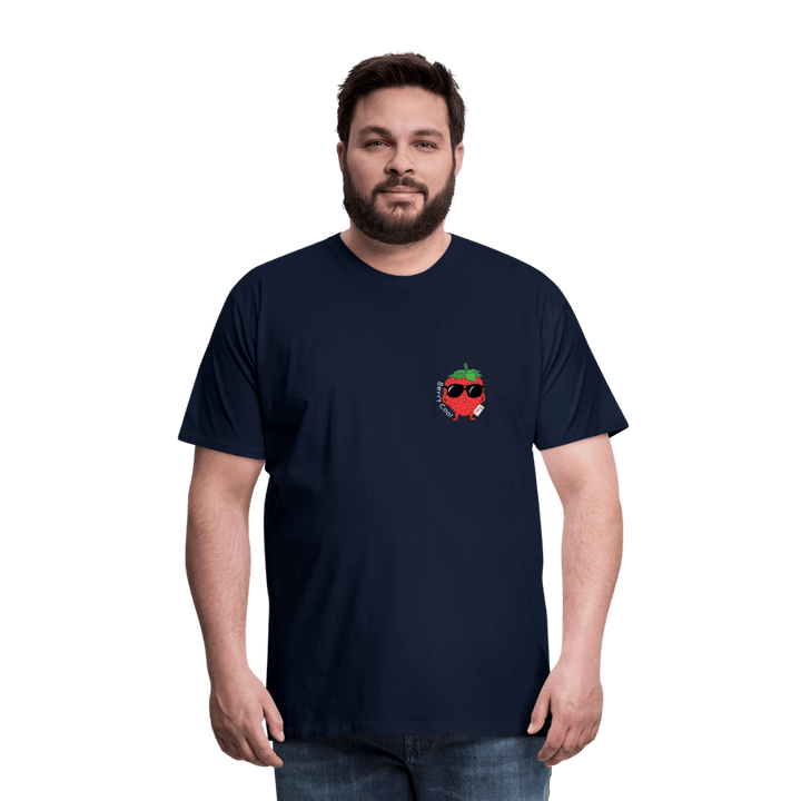 Berry Cool - Premium Herre T-shirt - Herre premium T-shirt - marineblå - Dajlig.dk