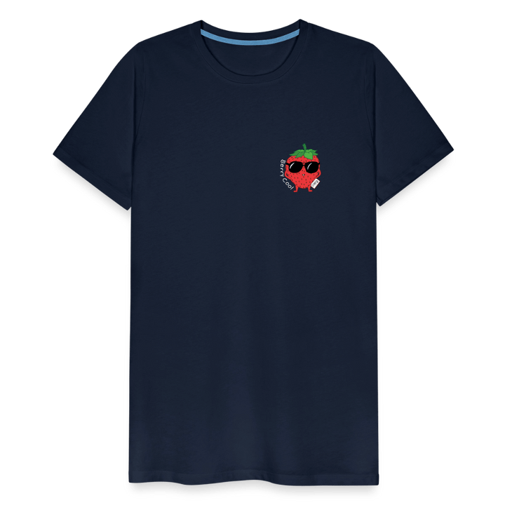 Berry Cool - Premium Herre T-shirt - Herre premium T-shirt - marineblå - Dajlig.dk