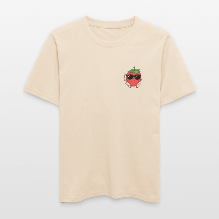 Berry Cool - Unisex T-shirt - Stanley/Stella Relaxed Fit økologisk unisex - T-shirt Sparker - hvid grå - Dajlig