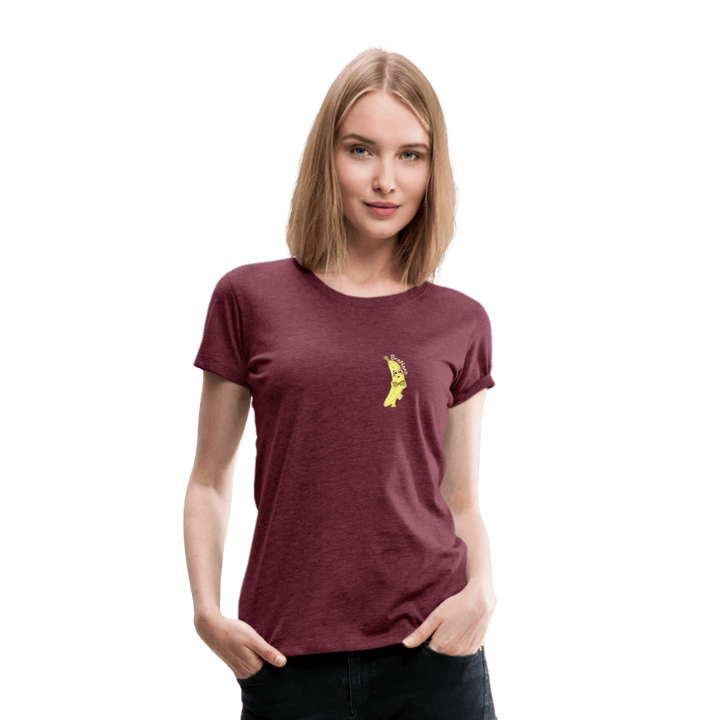 BraNana - Premium Dame T-shirt - Dame premium T-shirt - charcoal - Dajlig.dk