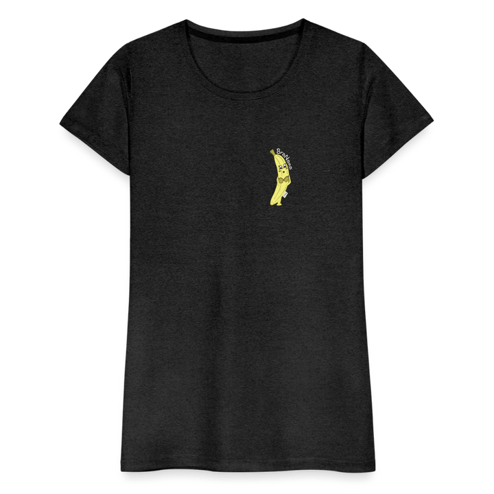 BraNana - Premium Dame T-shirt - Dame premium T-shirt - charcoal - Dajlig