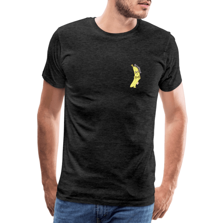 BraNana - Premium Herre T-shirt - Herre premium T-shirt - charcoal - Dajlig.dk