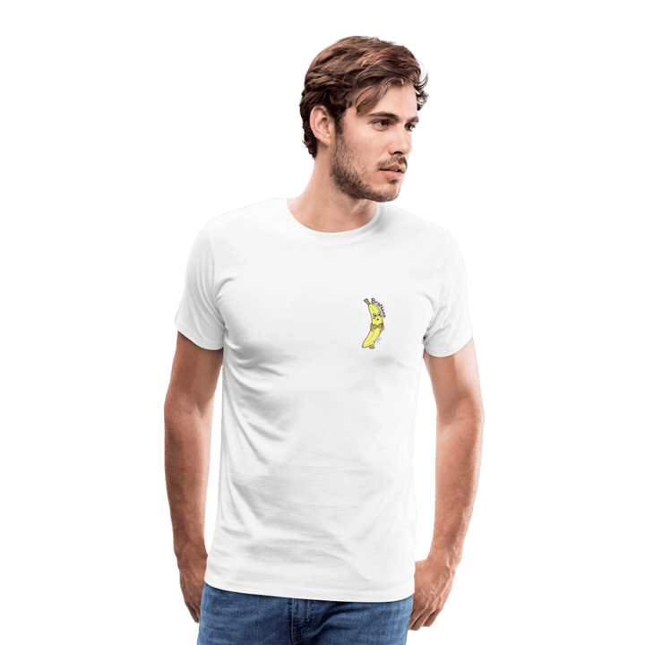 BraNana - Premium Herre T-shirt - Herre premium T-shirt - grå meleret - Dajlig.dk