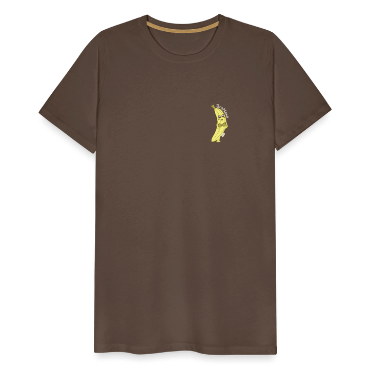 BraNana - Premium Herre T-shirt - Herre premium T-shirt - gråbrun - Dajlig.dk