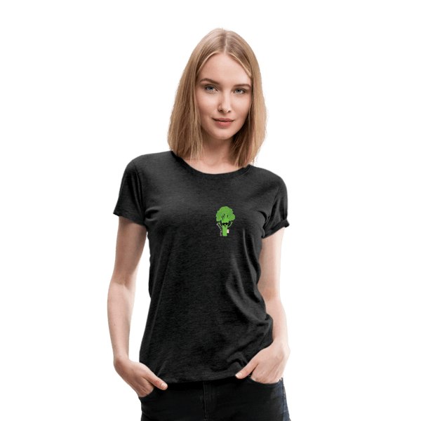 Broc'n'Roll - Premium Dame T-shirt - Dame premium T-shirt - charcoal - Dajlig
