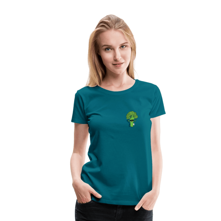 Broc'n'Roll - Premium Dame T-shirt - Dame premium T-shirt - divablå - Dajlig.dk