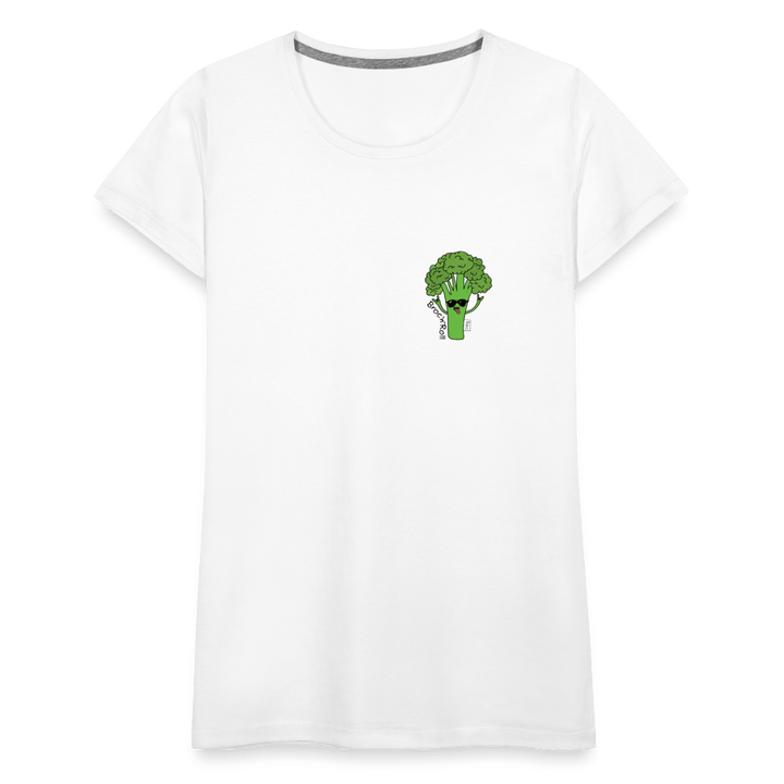 Broc'n'Roll - Premium Dame T-shirt - Dame premium T-shirt - hvid - Dajlig.dk