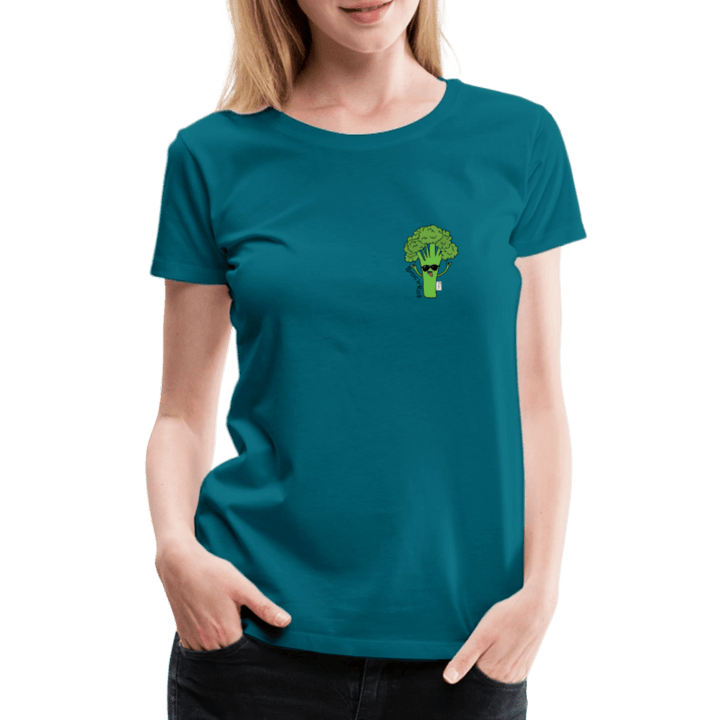 Broc'n'Roll - Premium Dame T-shirt - Dame premium T-shirt - hvid - Dajlig.dk