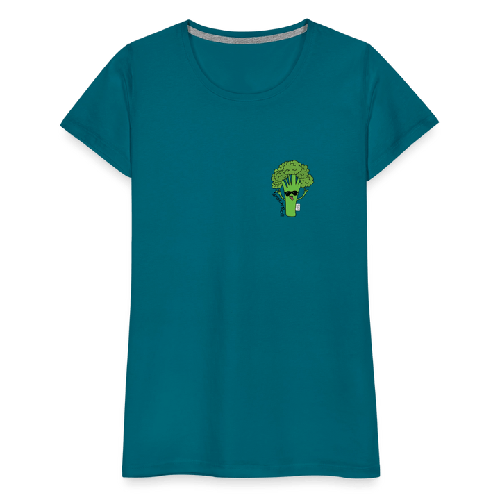 Broc'n'Roll - Premium Dame T-shirt - Dame premium T-shirt - marineblå - Dajlig.dk