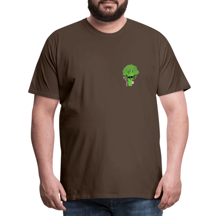 Broc'n'Roll - Premium Herre T-shirt - Herre premium T-shirt - gråbrun - Dajlig.dk