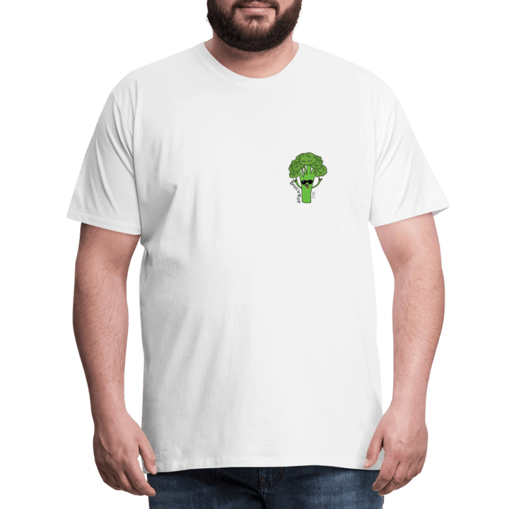 Broc'n'Roll - Premium Herre T-shirt - Herre premium T-shirt - hvid - Dajlig.dk