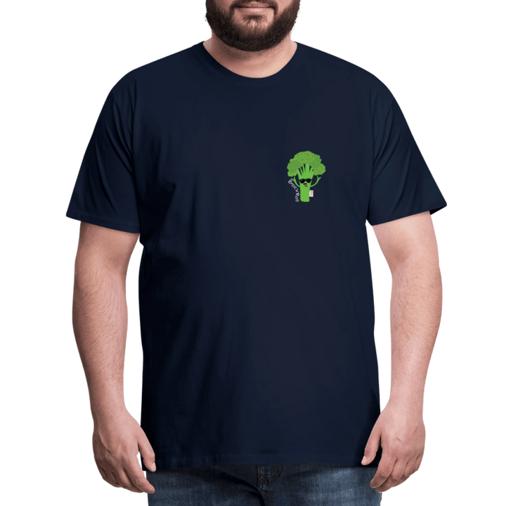 Broc'n'Roll - Premium Herre T-shirt - Herre premium T-shirt - marineblå - Dajlig.dk