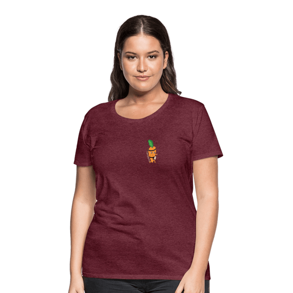 Carrote Kid - Premium Dame T-shirt - Dame premium T-shirt - charcoal - Dajlig