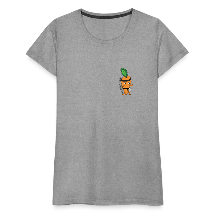 Carrote Kid - Premium Dame T-shirt - Dame premium T-shirt - divablå - Dajlig.dk