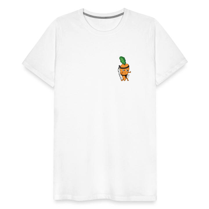 Carrote Kid - Premium Herre T-shirt - Herre premium T-shirt - grå meleret - Dajlig.dk