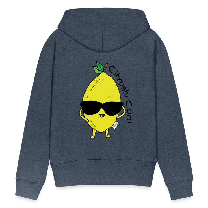 Citrusly Cool - Dame Hættetrøje - Dame Premium hættetrøje - hvid - Dajlig