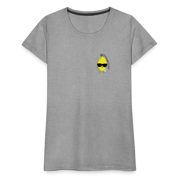 Citrusly Cool - Premium Dame T-shirt - Dame premium T-shirt - hvid - Dajlig