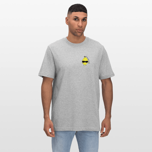 Citrusly Cool - Unisex T-shirt - Stanley/Stella Relaxed Fit økologisk unisex - T-shirt Sparker - hvid grå - Dajlig