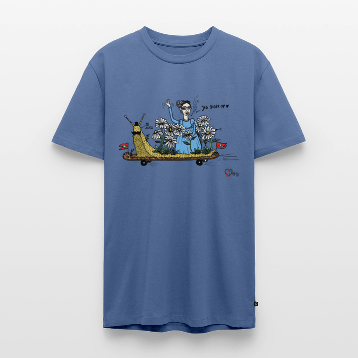 Daisy Me Rollin' Snegl - Eksklusiv Herre T-shirt - Herre premium T-shirt - dueblå - Dajlig