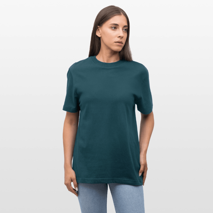Dajlig Desert - Unisex T-shirt - Stanley/Stella Relaxed Fit økologisk unisex - T-shirt Sparker - mørk petrol - Dajlig