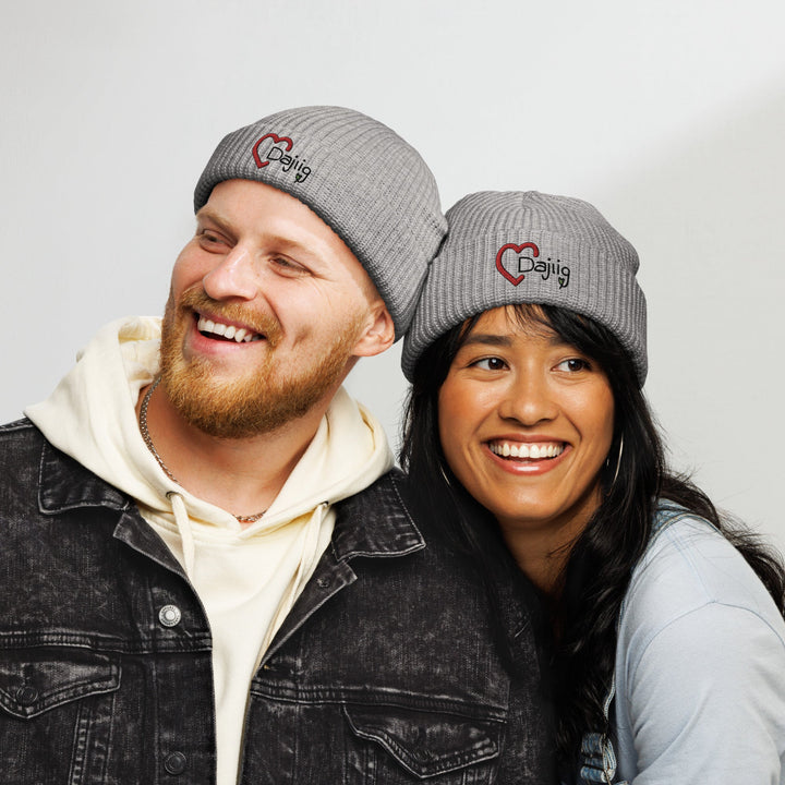 Dajlig Fisherman Beanie hue - Hatte & Huer - Athletic Heather - Dajlig.dk