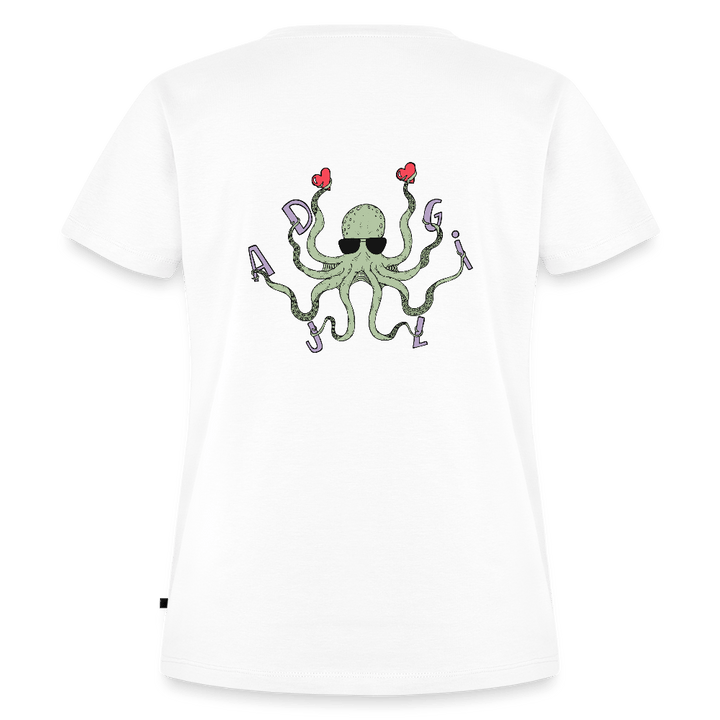 Dajlig Sprutten - Eksklusiv Dame T-shirt - Dame premium T-shirt - hvid - Dajlig