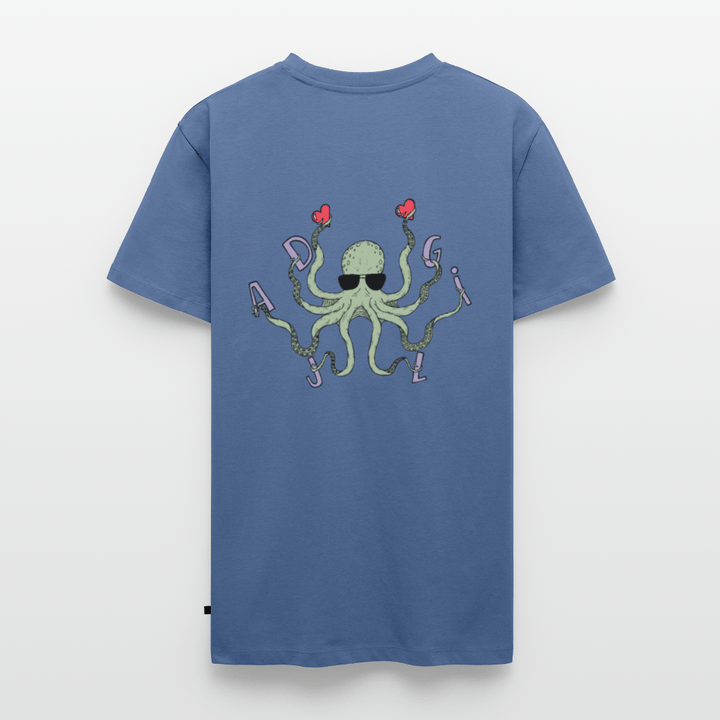 Dajlig Sprutten - Eksklusiv Herre T-shirt - Herre premium T-shirt - dueblå - Dajlig