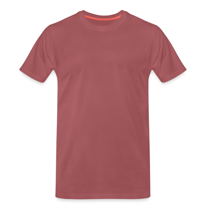 Dajlig Sprutten - Eksklusiv Herre T-shirt - Herre premium T-shirt - forvasket bordeaux - Dajlig
