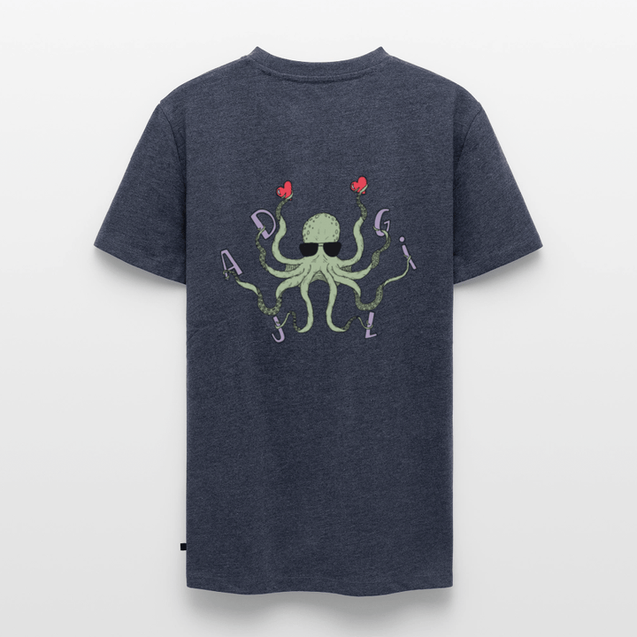 Dajlig Sprutten - Eksklusiv Herre T-shirt - Herre premium T-shirt - jeansblå - Dajlig