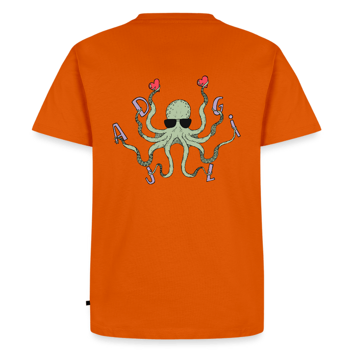 Dajlig Sprutten - Eksklusiv Herre T-shirt - Herre premium T-shirt - orange - Dajlig