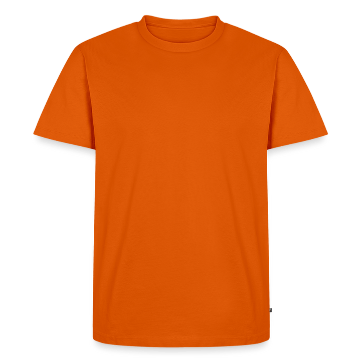 Dajlig Sprutten - Eksklusiv Herre T-shirt - Herre premium T-shirt - orange - Dajlig
