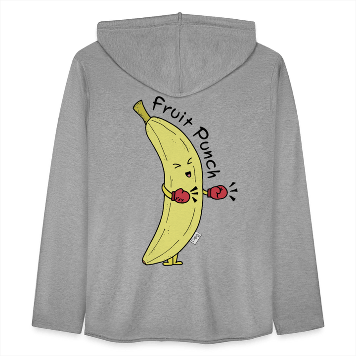 Fruit Punch - Let Unisex Hættetrøje - Let sweatshirt med hætte, unisex - charcoal - Dajlig.dk